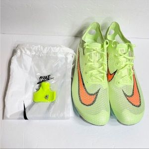 Nike Air Zoom Victory Track Spikes Size 11.5 Barely Volt Hyper Orange CD4385-700